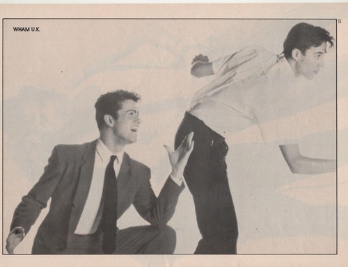 Wham pinup george - wham, michael